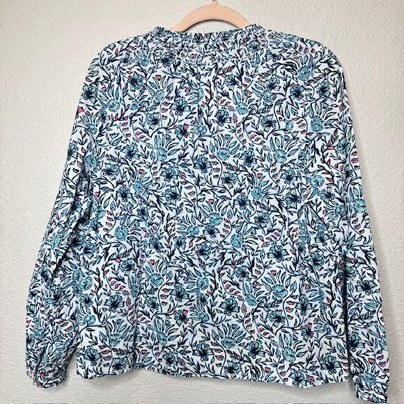 Southern Tide Aubree Fleur Printed Top Sz Small - Picture 5 of 16